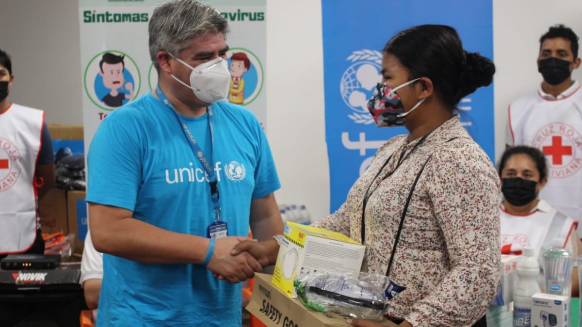 UNICEF dona 8.3 toneladas de insumos de bioseguridad e higiene para personal de salud y cinco pueblos indígenas de Pando